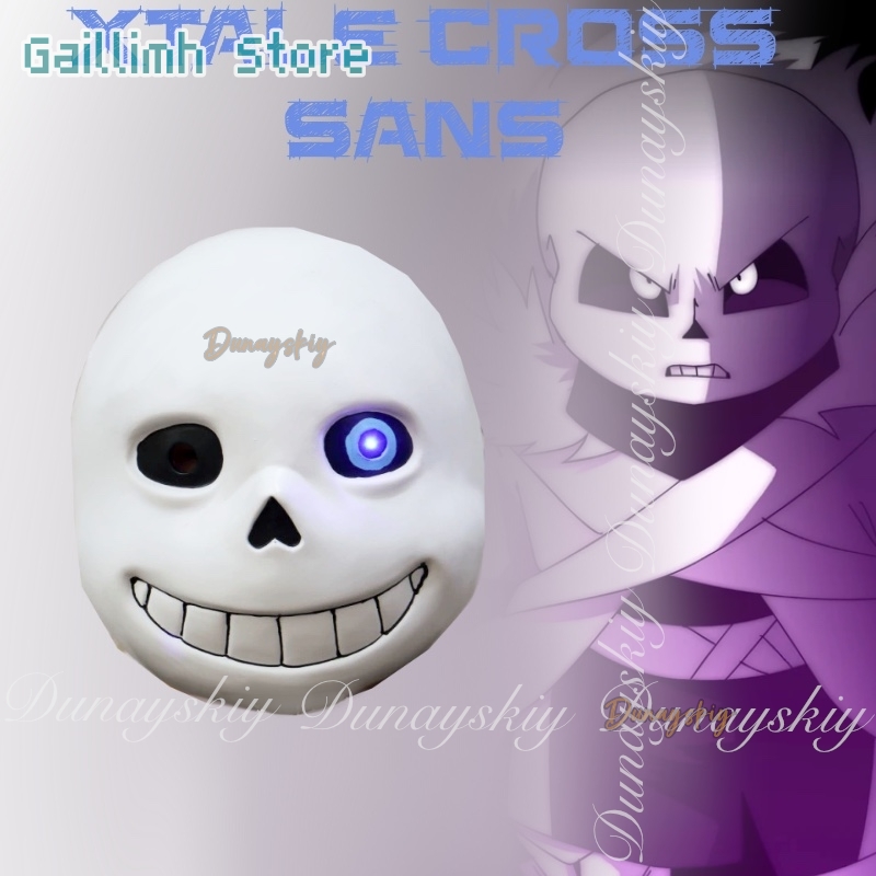 UNDERTALE Game XTALE Cross San - Black Face Mask Pack recension och pris