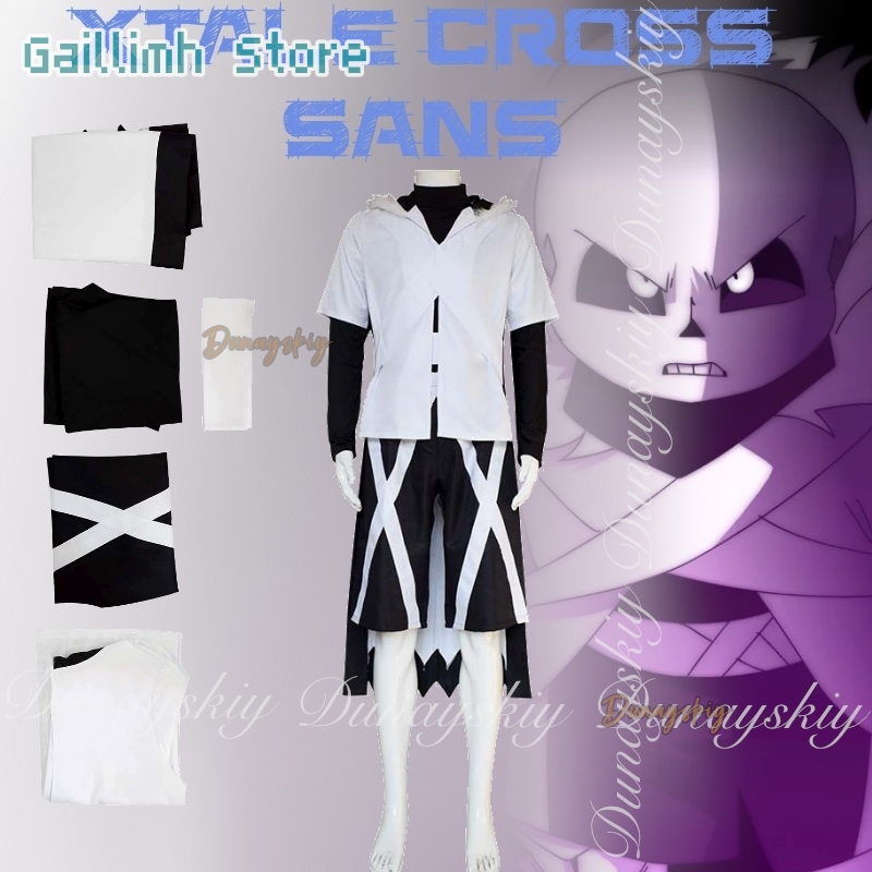 UNDERTALE Game XTALE Cross San - Black Face Mask Pack recension och pris
