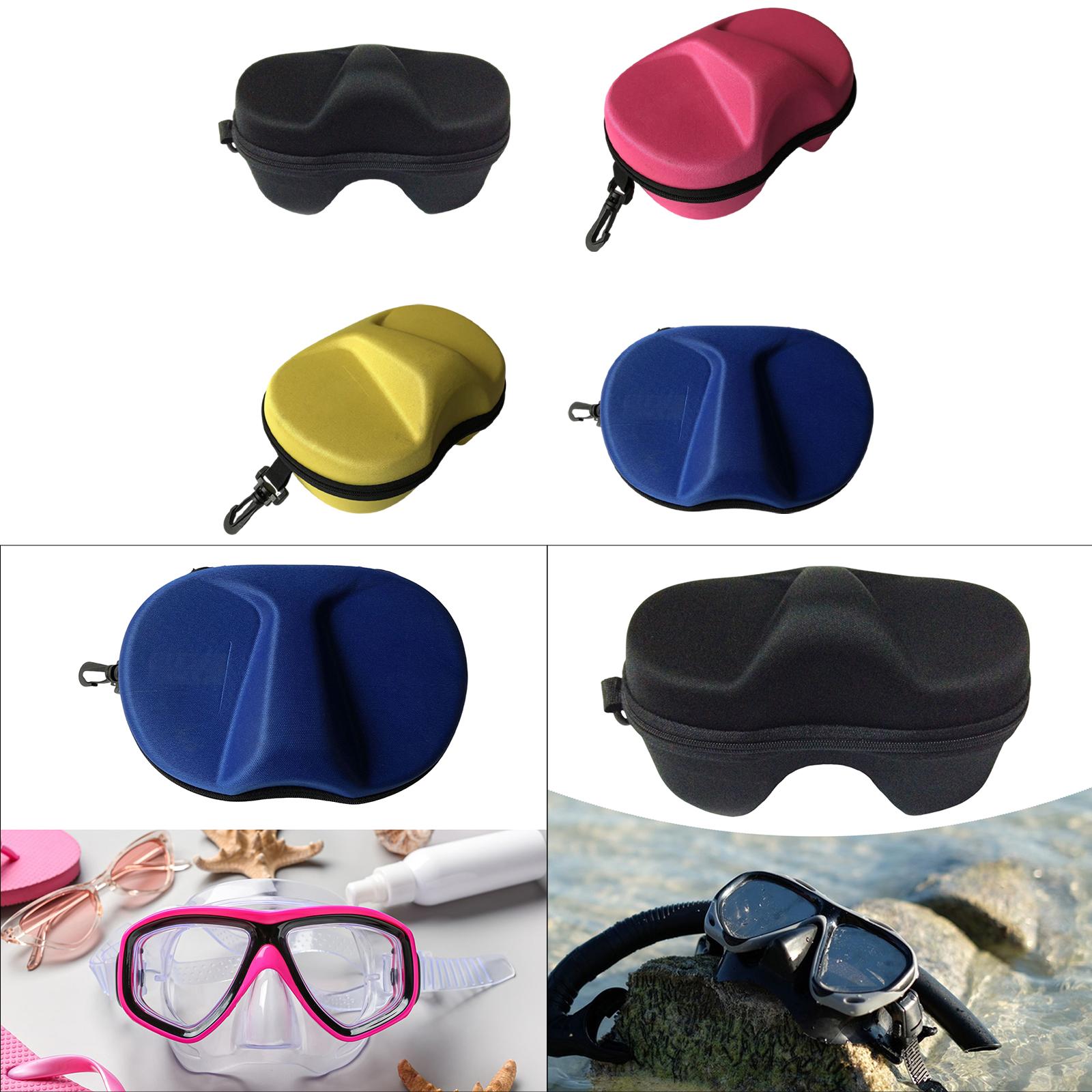 Diving Goggles Case EVA Hard S - Mask Case Hard Shell recension och pris