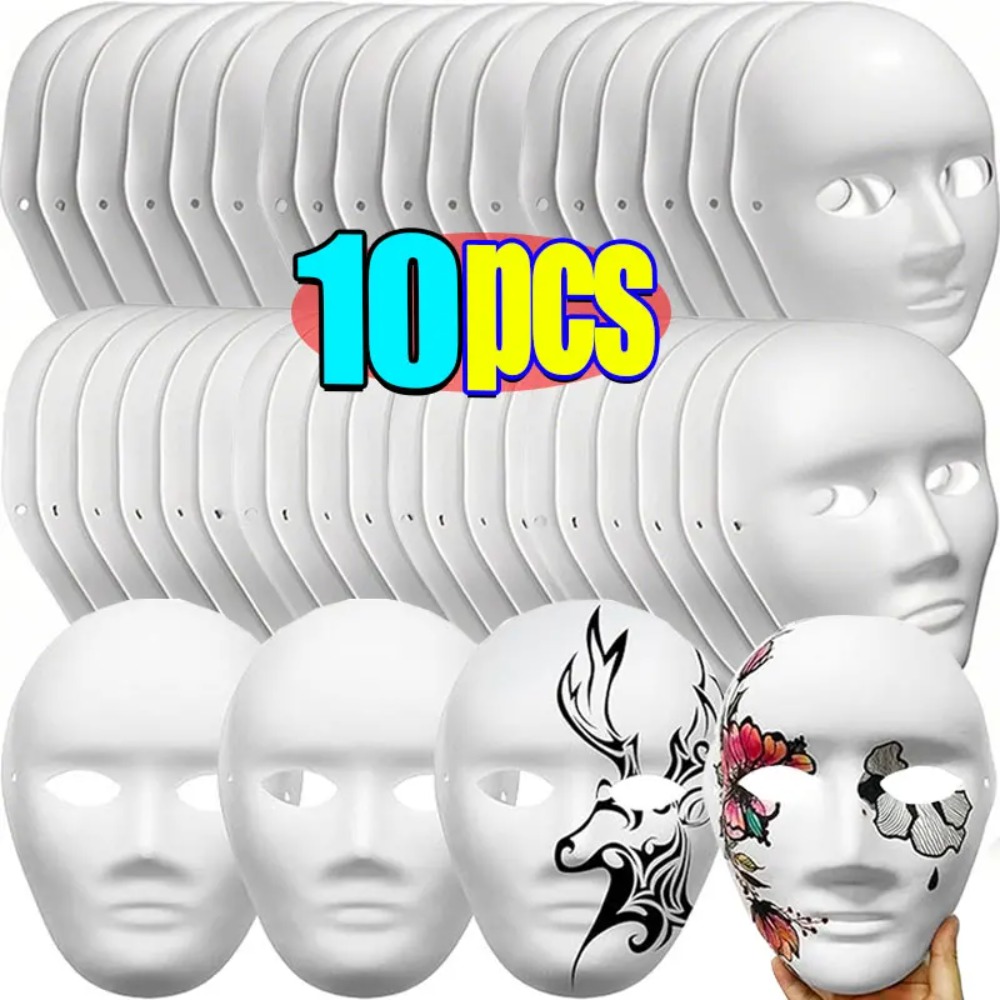 1/10Pcs DIY Full Face Masks Pa - Respirator Half Face recension och pris
