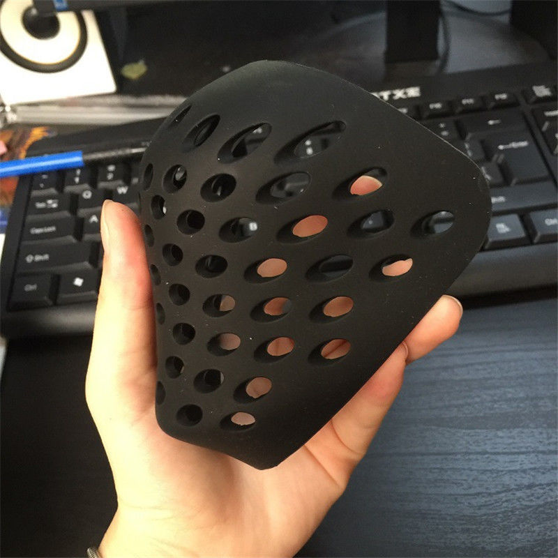 Black Red Silicone Mask Cover  - Silicone Mask Bracket recension och pris
