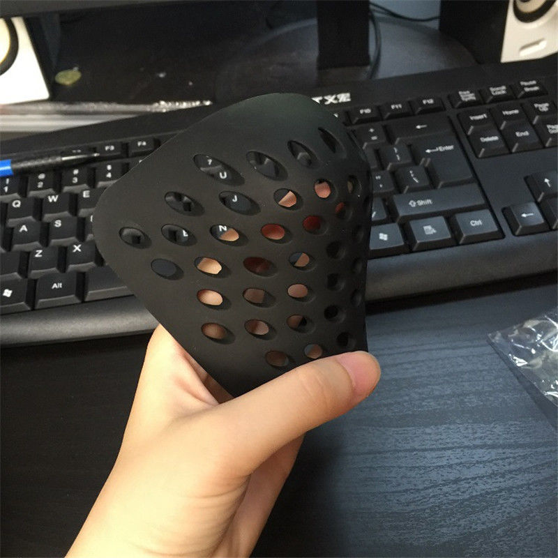 Black Red Silicone Mask Cover  - Silicone Mask Bracket recension och pris