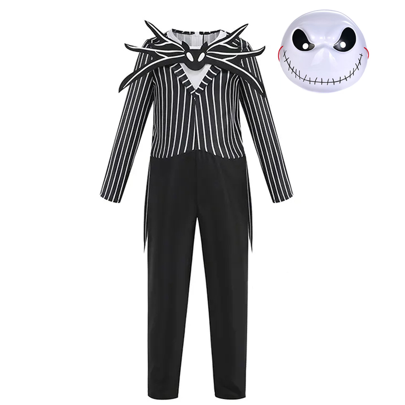 Halloween Boys Pumpkin King Sk - Black Face Mask Pack recension och pris