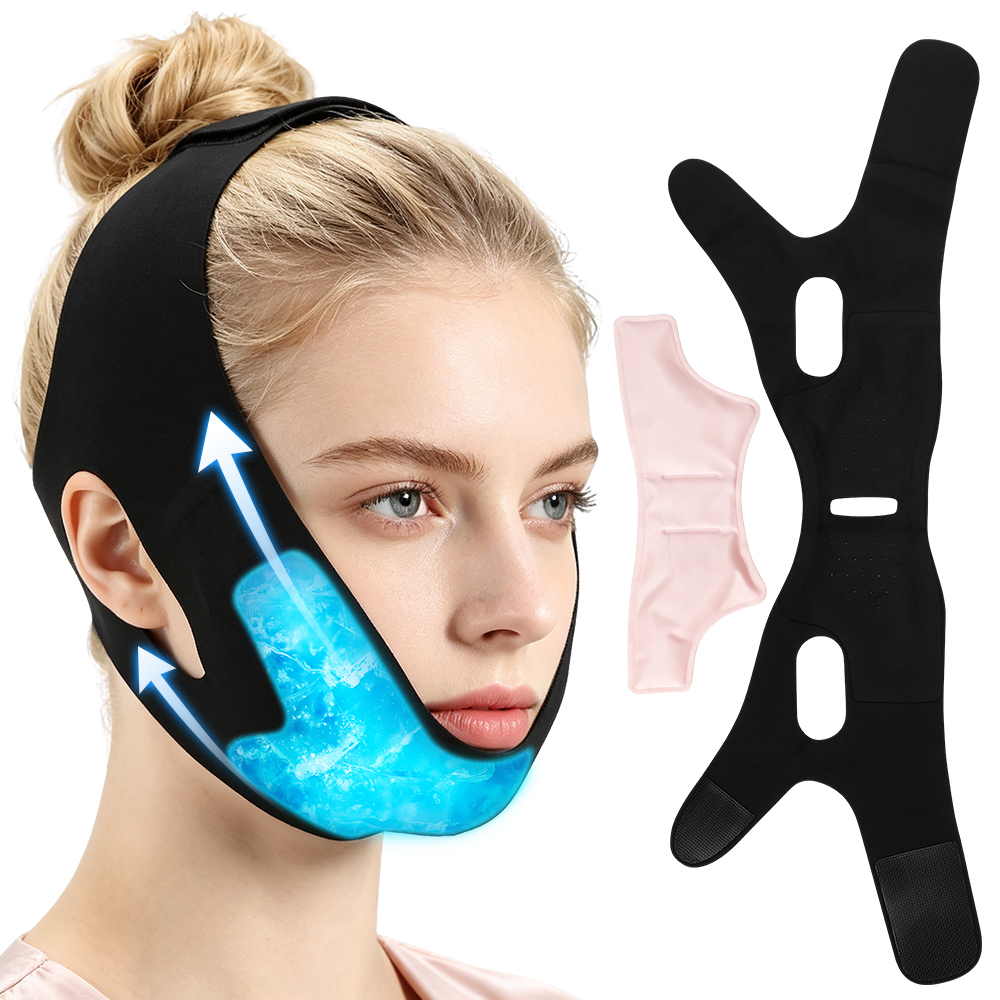Face Ice Pack with Reusable Ho - Black Face Mask Pack recension och pris