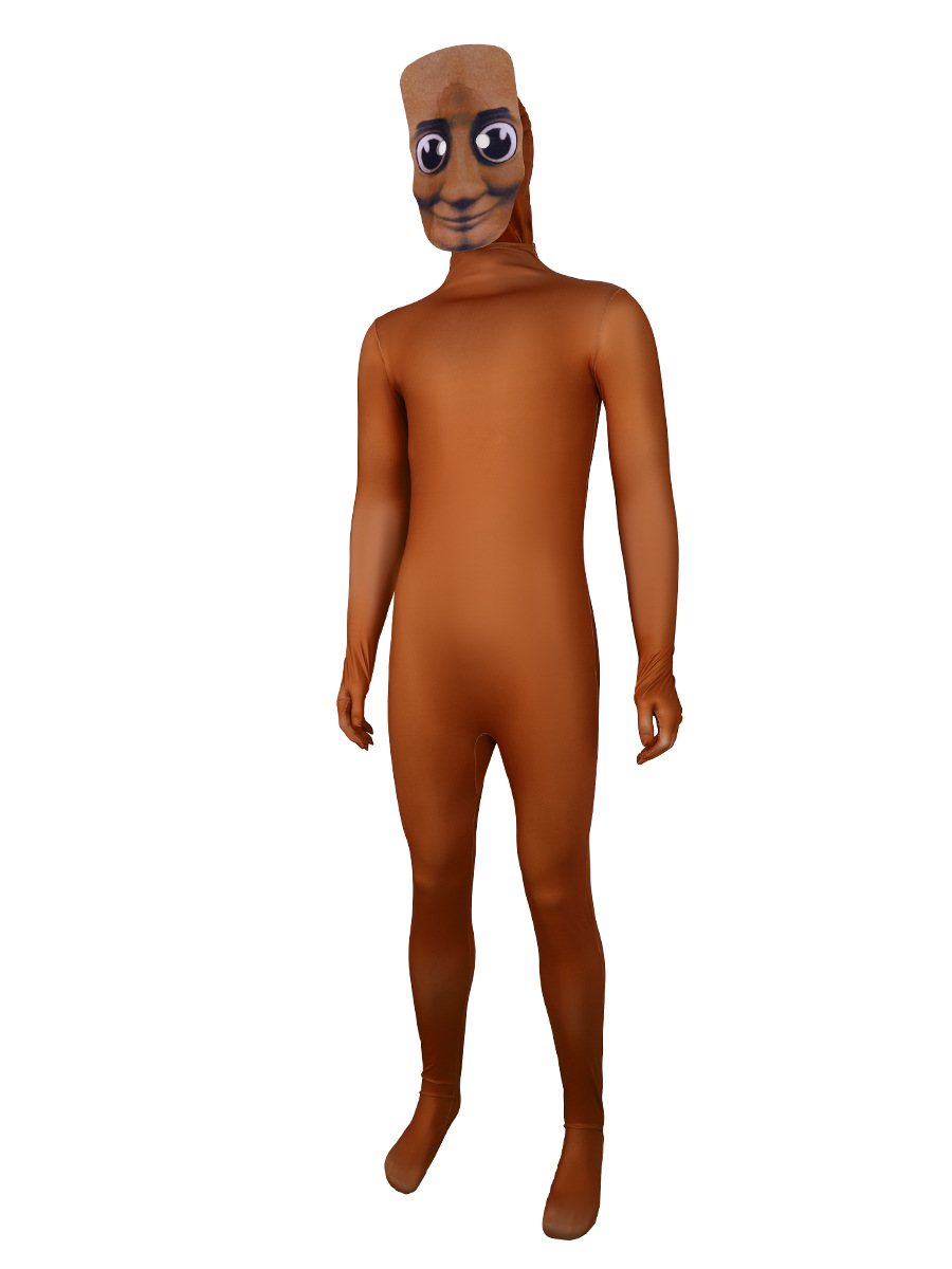 Yellow bodysuit party cosplay  - Kids Face Mask recension och pris