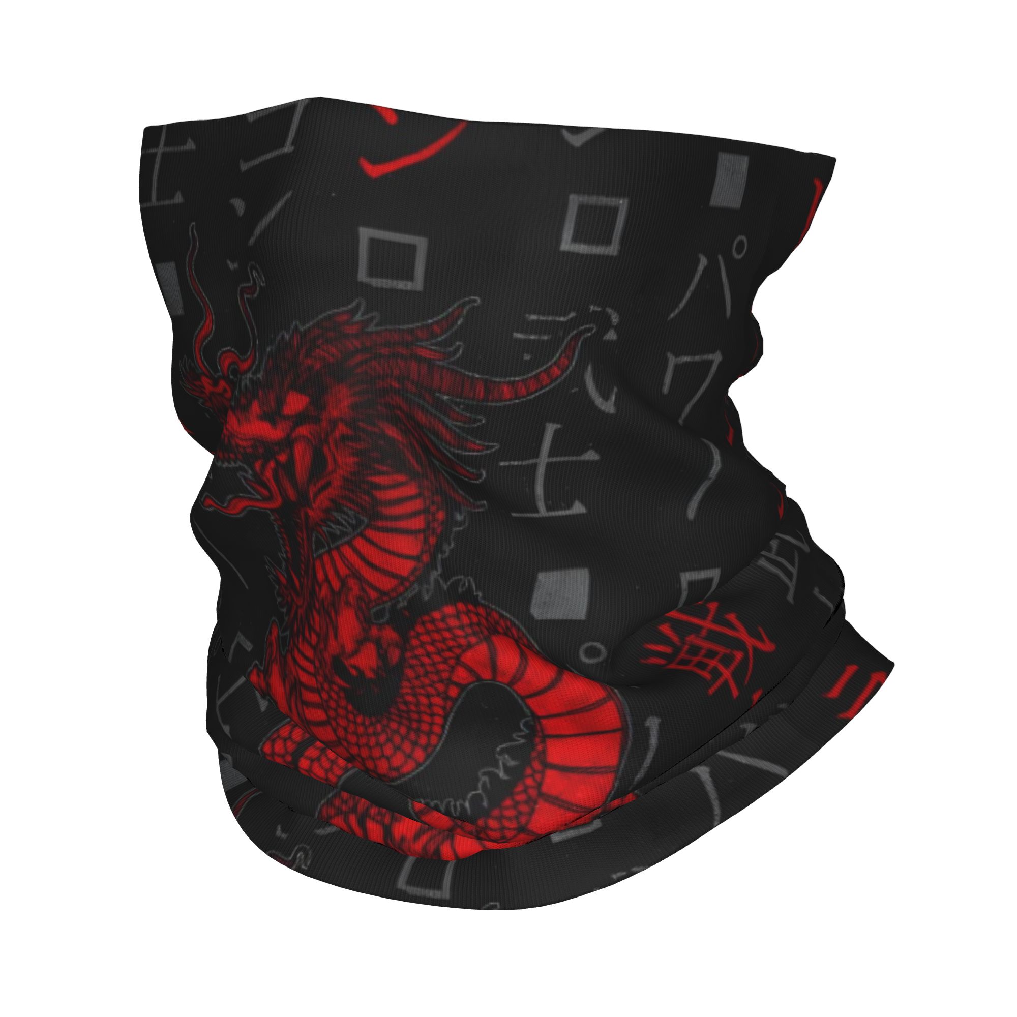 Red Dragon Animal Bandana Neck - Neck Gaiter Face Cover recension och pris