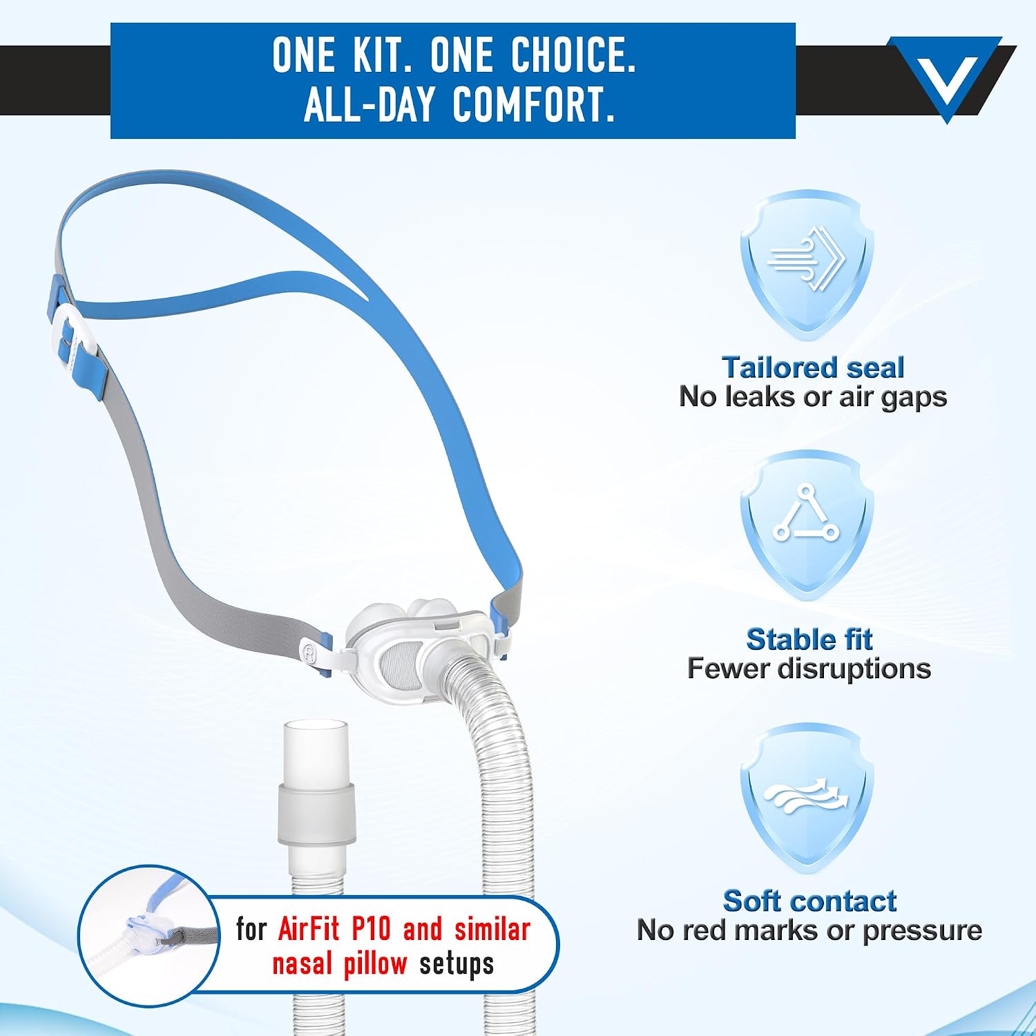 Compatible with P10 Nasal Pill - Silicone Mask Bracket recension och pris