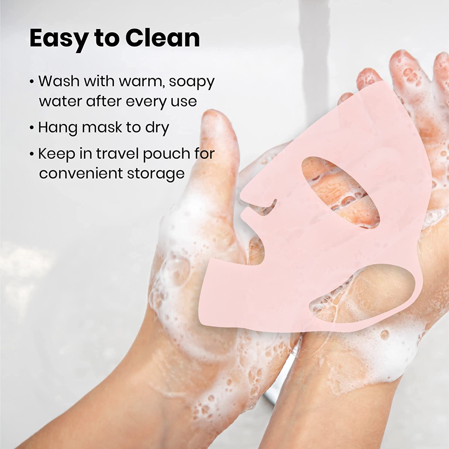 Reusable Silicone Face Mask Ho - Silicone Mask Bracket recension och pris