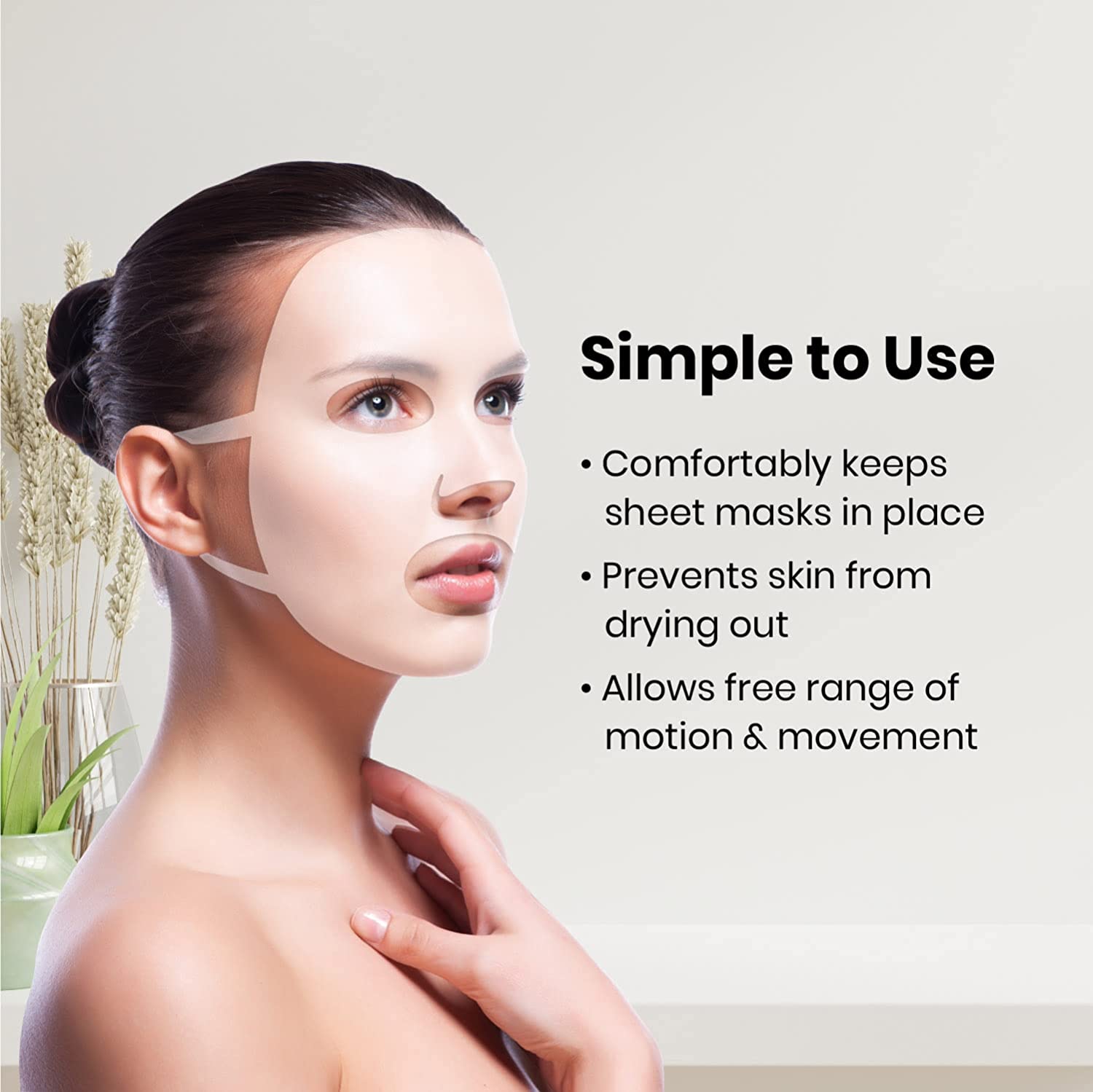 Reusable Silicone Face Mask Ho - Silicone Mask Bracket recension och pris
